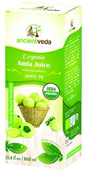 Amla Juice Organic / Indian Gooseberry 1000 ml - USDA Certified Organic