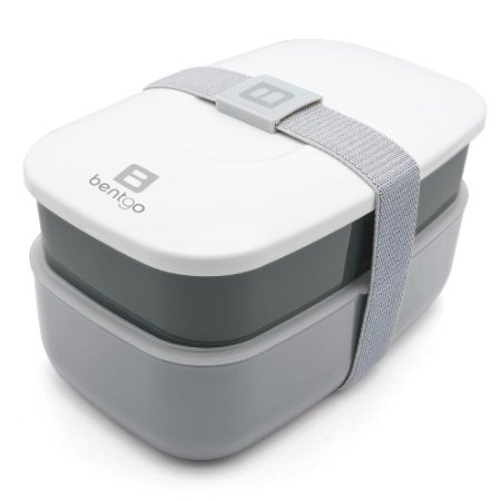 Bentgo All-in-One Stackable LunchBento Box Grey