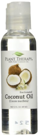 Coconut (Fractionated) Carrier Oil. A Base Oil for Aromatherapy, Essential Oil or Massage use. (2 oz)