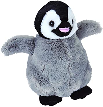 Wild Republic Penguin Plush, Stuffed Animal, Plush Toy, Gifts for Kids, Cuddlekins 12 inches