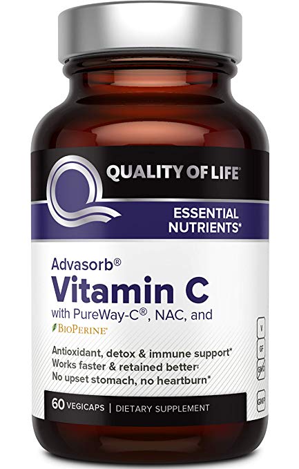 Quality of Life - Advasorb® Vitamin C Supplement - 60 Vegicaps