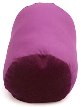 Deluxe Comfort Mooshi Squish Microbead Bed Pillow, 14" x 7" - Airy Squishy Soft Microbeads - Eighteen Fun Bubbly Colors To Choose From - Cuddly And Fun Dormroom Accessory - Bed Pillow, Purple