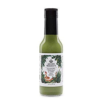 Queen Majesty Jalapeño Tequila & Lime Hot Sauce 5oz