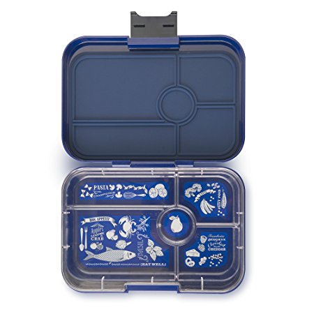 YUMBOX TAPAS Larger Size (Portofino Blue) Leakproof Bento lunch box for Adults, Teens & Pre-teens