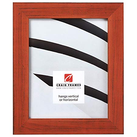 Craig Frames Jasper Picture Frame, 10 x 12 Inch, Country Bourbon Orange