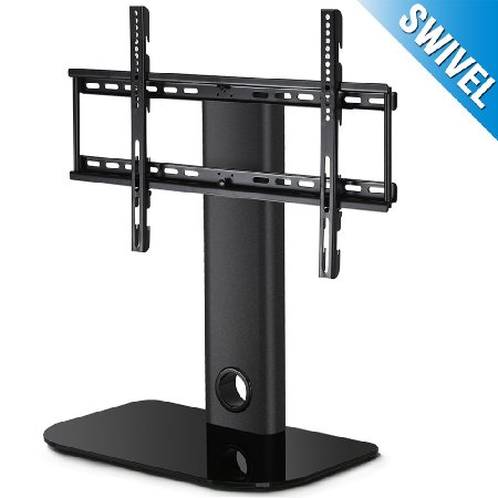Fitueyes Universal TV Stand / Base   Mount for most 32" - 50" Flat-Screen Televisions with height adjustable TT105502GB