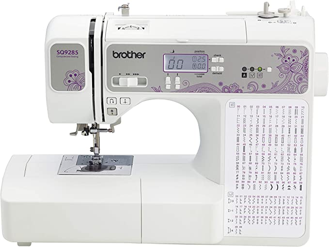 Brother RSQ9285 150-Stitch Computerized Sewing & Quilting Machine with Wide Table, White