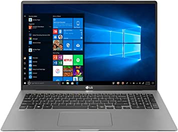 LG Gram 17” Ultra-Light Laptop with Intel® Core™ i7 Intel® Iris® Plus Graphics in Dark Silver, i7-1065G7 | 16GB RAM | 5126GB SSD (17Z90N-V.AP72A8)