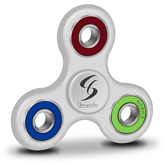 Fidget Spinner with Speedy Bearing Tri Hand Spinner Finger Stress Reducer Toy for Boring, Anxiety, Focusing, ADHD, EDC ,Autism