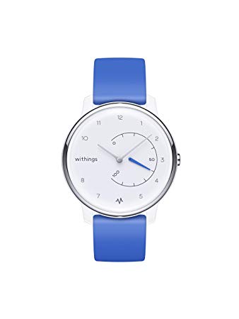 Withings Move ECG - Activity & Sleep Watch with ECG Monitor,Blue