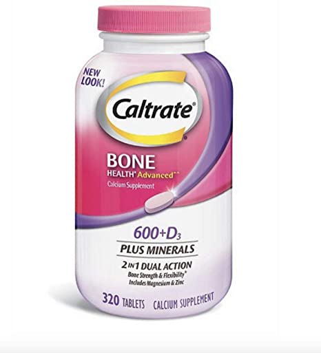 Caltrate 600 D3 (320 Count) Calcium and Vitamin D Supplement Tablet (320 Count) IIIiii