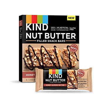KIND Nut Butter Filled Bars, Honey Almond Butter, 32 Count