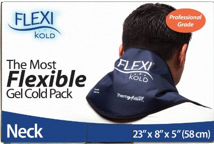 FlexiKold Neck Cold Pack (23" X 8" X 5") by NatraCure (A6301-COLD)