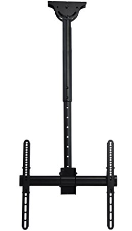 VIVO TV Ceiling Mount Height Adjustable and Tilt for LCD LED Flat Screen 32" to 55" (MOUNT-VC55)