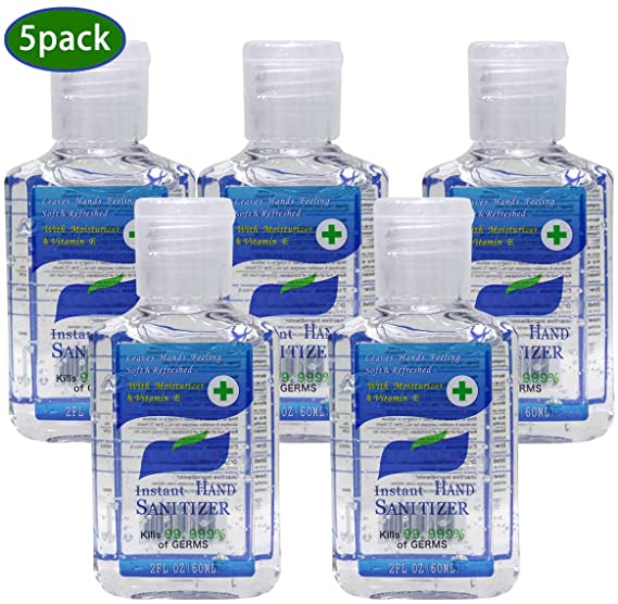 2 fl oz Non-Rinse Instant Hand Soap Refill（5 Pack)