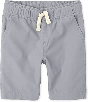 The Children's Place Boys' Cotton Pull on Jogger Shorts