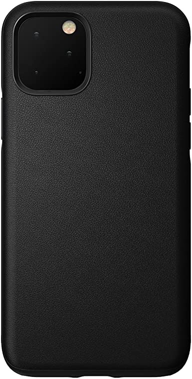 Nomad Rugged Case for iPhone 11 Pro | Black Heinen Active Leather