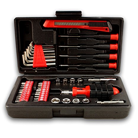 bogo Brands 44pc Compact Tool Set with Storage Case