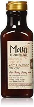 Maui Moisture Smooth & Repair   Vanilla Bean Shampoo, 13 Ounce