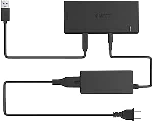 TNP Kinect Adapter for Xbox One S - Easy to Use Kinect Adapter for Xbox One X/S, & USB 3.0 Kinect PC Adapter for Windows PC with Included Power Adapter, AC Power Cable & USB 3.0 Cable