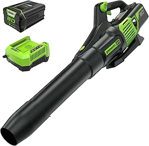 Greenworks 2424402VT 80V 730CFM Axial Handheld Leaf Blower