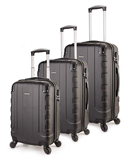 TravelCross Chicago Luggage 3 Piece Lightweight Spinner Set