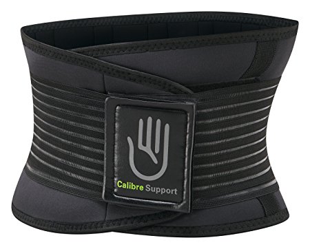 QT Lumbar Brace by Calibre Support, Helps Reduce Lower Back Pain, 100% MONEY BACK GUARANTEE!
