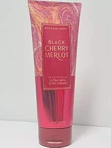 Bath and Body Works Black Cherry Merlot 24 Hour Ultra Shea Body Cream 8 Ounce Fall 2020