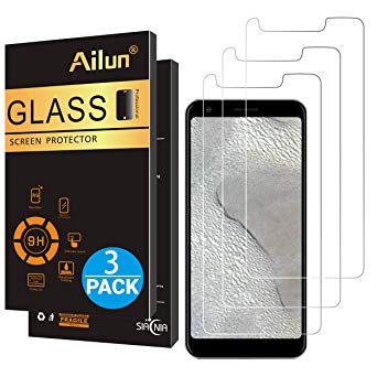 AILUN Screen Protector for Google Pixel 3a XL[6.0 inch Display],[3Pack],2.5D Edge Tempered Glass for Google Pixel 3A XL,Anti-Scratch,Case Friendly