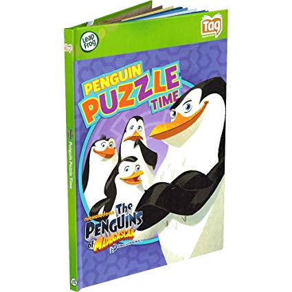 LeapFrog Tag Game Book: Penguins of Madagascar Puzzle Time