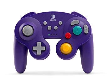 Wireless Controller for Nintendo Switch - GameCube Style: Purple (Nintendo Switch)
