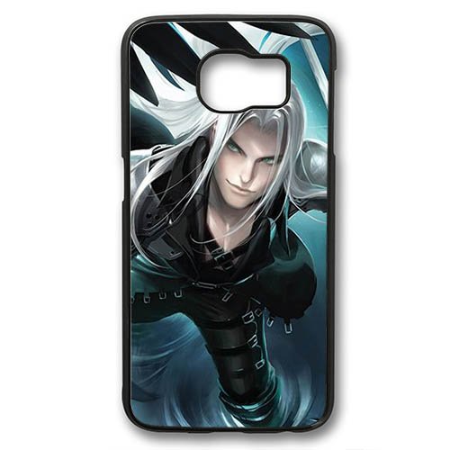 S6 case,Samsung Galaxy S6 case,Fashion Durable Black Side design for Samsung Galaxy S6,PC material Phone Cover,Designed Specially Pattern with Final Fantasy