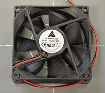 Delta ASB0912L Low Speed QUIET Case Fan 92mm x 25mm 2 pin