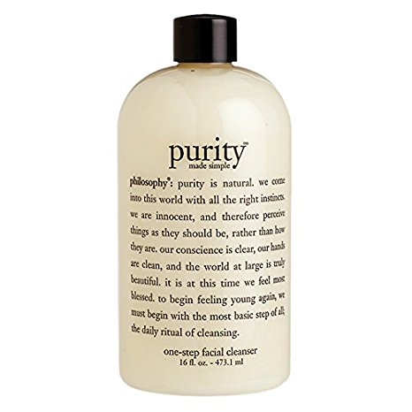 philosophy purity made simple, one-step facial cleanser 16 fl oz (473.1 ml)