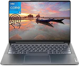 Lenovo 2023 Newest IdeaPad 5 Pro Laptop, 14" 2.2K Touchscreen, Intel Core i5-1240P up to 4.4GHz, 8GB RAM, 512GB SSD, Intel Iris Xe Graphics, Wi-Fi 6, Bluetooth, Backlit Keyboard, Windows 11 Home