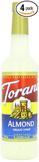 Torani Syrup, Almond, 25.4 Ounce (Pack of 4)