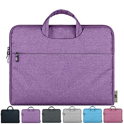 Litop® 13.3'' 13-13.3 Inch Waterproof Fabric Notebook Sleeve Laptop Bag Case with Handle for 13 Inch Apple MacBook Pro 13.3 Inch With Retina Display Macbook Air 13 Ultrabook