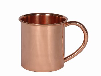 Prince of Scots 100% Solid Copper Glasgow Mule Mug - 16 Oz Capacity