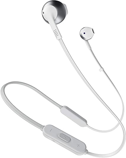 JBL TUNE 205BT - In-Ear Wireless Bluetooth Headphone - Silver