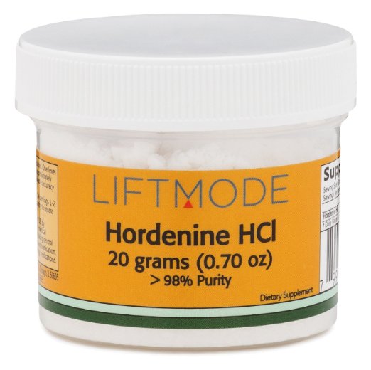 Hordenine HCl Powder - 20 Grams (400 Servings at 50 mg) | #1 Value for Money #Top Nootropic Supplement | Mood Lift, Increased Focus, Energy, Metabolism & Helps with Weight Loss - FBA