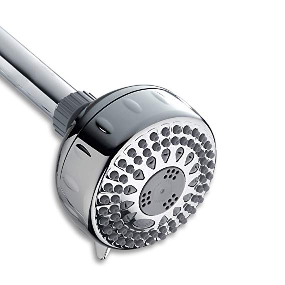 Waterpik TRS-523 Power Spray Fixed Mount Shower Head, Chrome