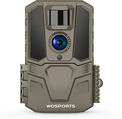 Trail Camera 30MP 1440P FHD 120°Wide Angle Lens Hunting Game Camera with IR Night Vision Motion Activated for Outdoor Wildlife Monitoring Home Security