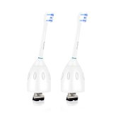 Sonimart Premium Compact Replacement Toothbrush Heads 2-pack replaces Philips Sonicare HX7012 E-Series Compact fits Philips Advance CleanCare Elite Essence and Xtreme Brush Handles