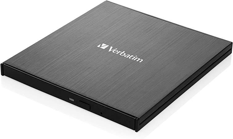 Verbatim 43888 Ultra HD 4K External Slimline Blu‑ray Writer
