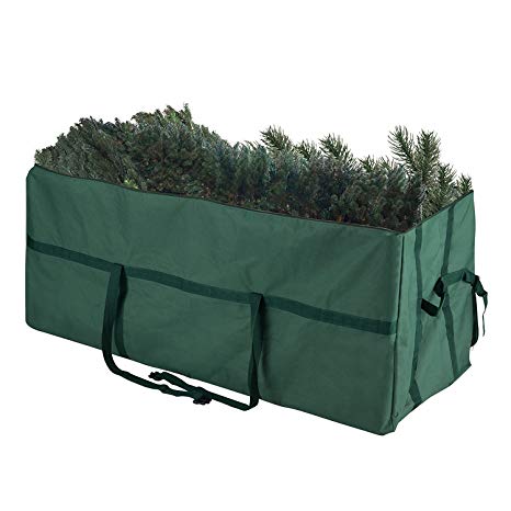 Elf Stor Heavy Duty Canvas Christmas Tree Storage Bag Large For 9 Foot Tree 3 PACK