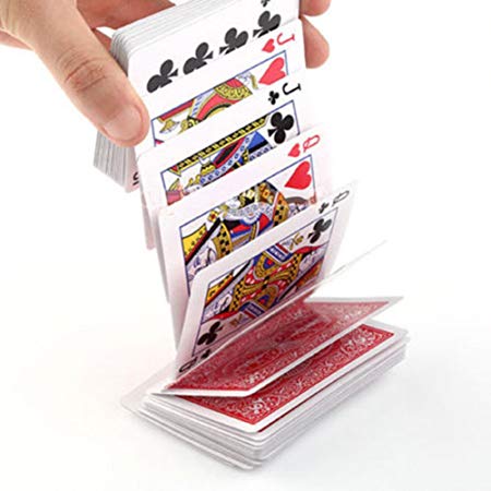 RUNGAO Electric Magic Trick Deck of Cards Magician Prank Trick Close up Stage Prop Toys