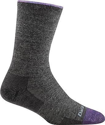 Darn Tough Women's Solid Basic Crew Lightweight Sock (Style 6012) -