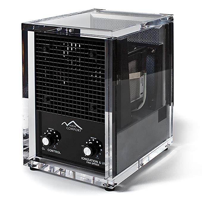 New Comfort Ozone Generator 6 Stage Air Purifier Cleaner HEPA UV Alpine Covers 3000 feet