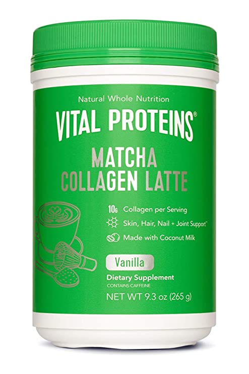 Vital Proteins Matcha Collagen Latte Vanilla