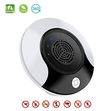 iFedio Ultrasonic Pest Repeller Upgrade Insect Electronic Pest Control Bug Repellent for Mosquito Repellent Rodent Fly Cockroach Mouse Best Pest Repellent Plug In Home Indoor 2018 New